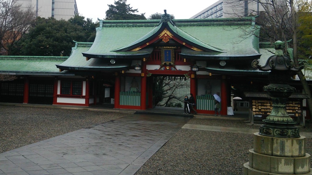 大都会の日枝神社